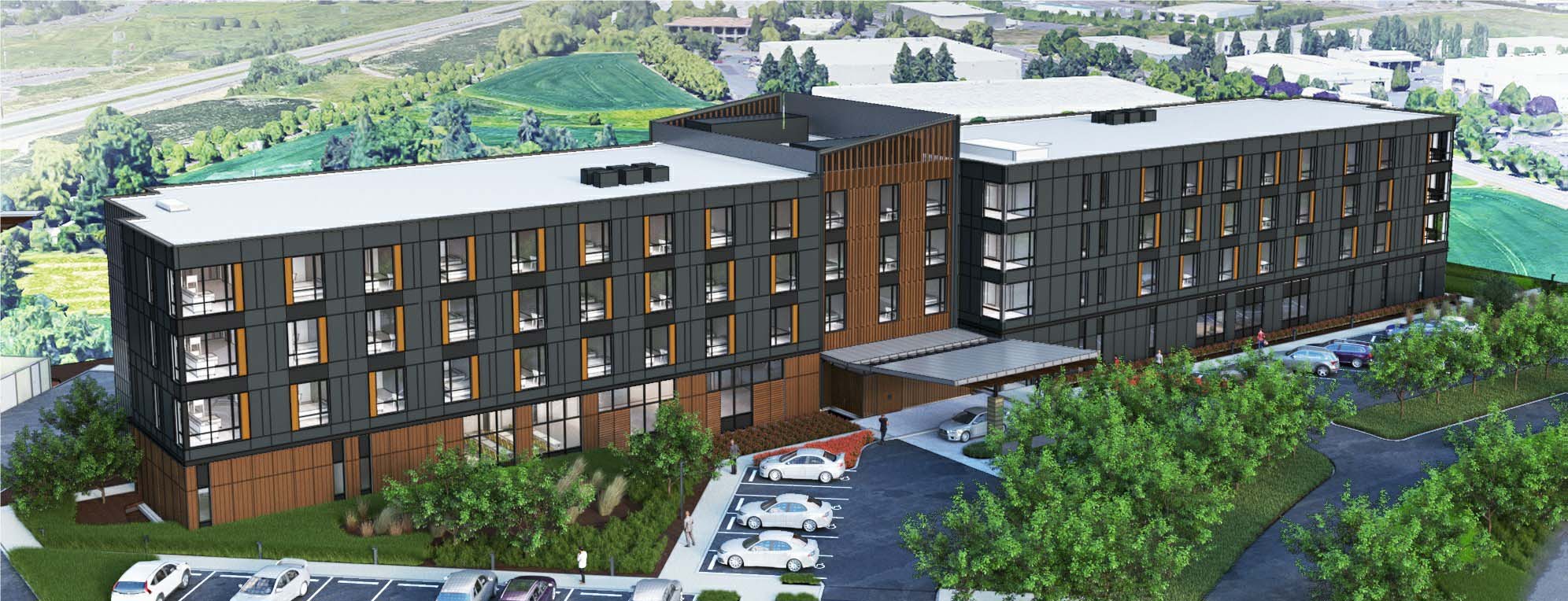 Cedartree Portland Hotel rendering