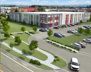 edwards vacuum building exterior rendering